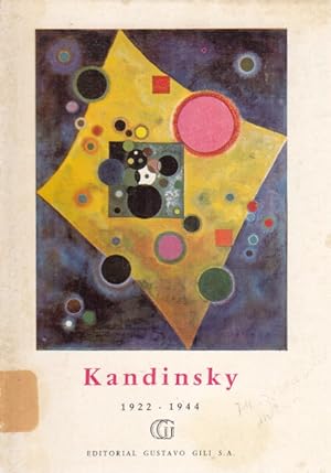 Imagen del vendedor de KANDINSKY 1922-1944 a la venta por Librera Vobiscum