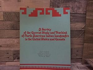 Imagen del vendedor de A survey of the current study and teaching of North American Indian languages in the United States and Canada (CAL-ERIC/CLL series on languages and linguistics) a la venta por Archives Books inc.