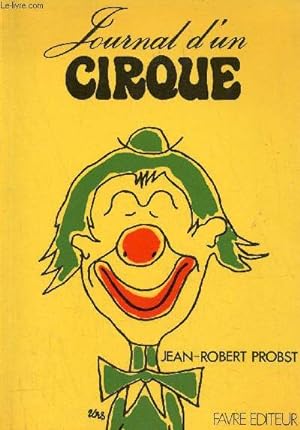 Imagen del vendedor de Journal d'un cirque. a la venta por Le-Livre