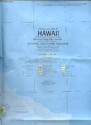 Bild des Verkufers fr Carte : Close-up : U.S.A., Hawaii zum Verkauf von Le-Livre