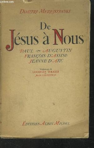 Seller image for De Jsus  nous for sale by Le-Livre