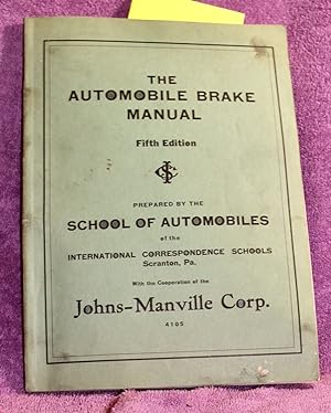 tTHE AUTOMOBILE BRAKE MANUAL Fifth Edition