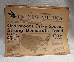 The New America: Vol. 1, Nos. 1-5 [1956 Presidential Election Newspaper]