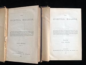 Bild des Verkufers fr THE SPIRITUAL MAGAZINE. NEW SERIES. VOL I & II 1866 & 1867[OF 9] [FIRST 24 ISSUES OF THE NEW SERIES] zum Verkauf von Dan Wyman Books, LLC