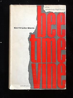 Seller image for Bee Time Vine: and Other Pieces, 1913 to 1927 for sale by Dan Wyman Books, LLC