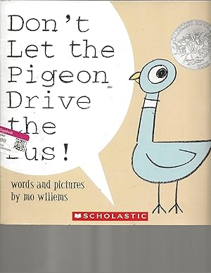 Bild des Verkufers fr Don't Let The Pigeon Drive The Bus! zum Verkauf von TuosistBook