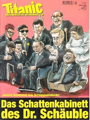 Titanic. Das endgültige Satiremagazin. Jahrgang 1997, Heft 1 - 12.