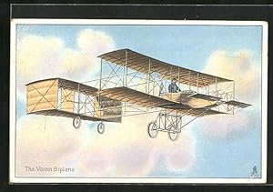 Imagen del vendedor de Ansichtskarte The Voisin Biplane, Flugzeug a la venta por Bartko-Reher