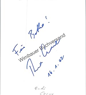 Immagine del venditore per Original Autogramm Rudi Cerne ZDF /// Autograph signiert signed signee venduto da Antiquariat im Kaiserviertel | Wimbauer Buchversand