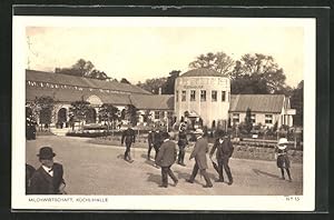 Bild des Verkufers fr Ansichtskarte Bern, Schweizerische Landesausstellung 1914, Milchwirtschaft, Kchlihalle zum Verkauf von Bartko-Reher