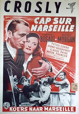 "PASSAGE POUR MARSEILLE / PASSAGE TO MARSEILLE" (CAP SUR MARSEILLE) / Réalisé par Michael CURTIZ ...