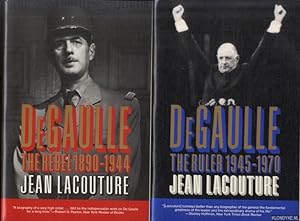 Bild des Verkufers fr DeGaulle: The Rebel 1890-1944 & The Ruler 1945-1970 (2 volumes) zum Verkauf von Klondyke