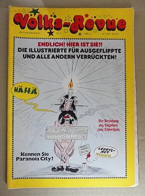 Volks-Revue, die Freak-Illustrierte. Nr. 1.