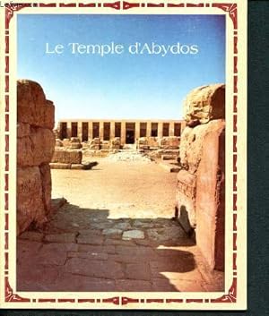 Bild des Verkufers fr Le temple d'abydos - N7 zum Verkauf von Le-Livre