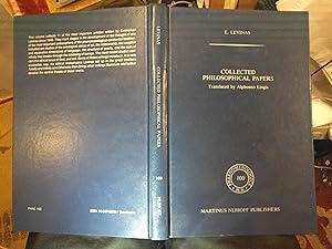 Imagen del vendedor de Collected Philosophical Papers (Phaenomenologica (100)) a la venta por Armchair Books