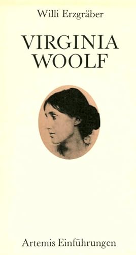 Bild des Verkufers fr Virginia Woolf. Eine Einfhrung. (= Artemis Einfhrungen 3). zum Verkauf von ANTIQUARIAT MATTHIAS LOIDL