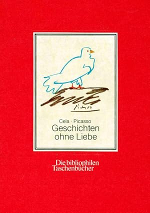 Bild des Verkufers fr Geschichten ohne Liebe. bertr. von Rainer Specht. Mit 32 Farbillustrationen von Pablo Picasso. (= Die bibliophilen Taschenbcher 273). zum Verkauf von ANTIQUARIAT MATTHIAS LOIDL