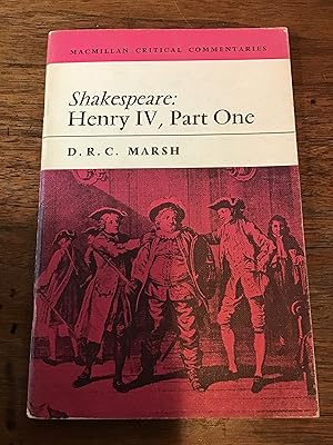 Seller image for SHAKESPEARE: HENRY IV, PART ONE for sale by Shadetree Rare Books