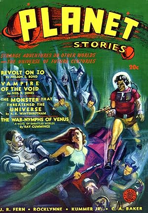 Seller image for Planet Stories Spring 1941 for sale by Ziesings