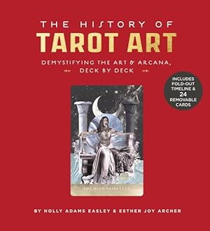 Imagen del vendedor de History of Tarot Art : Demystifying the Art & Arcana, Deck by Deck: Includes Fold-out Timeline & 24 Removable Cards a la venta por GreatBookPricesUK