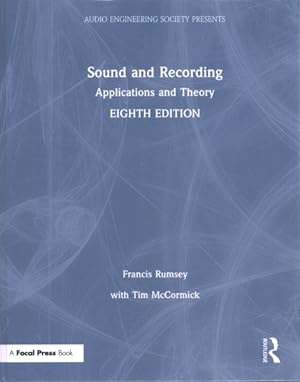 Imagen del vendedor de Sound and Recording : Applications and Theory a la venta por GreatBookPrices