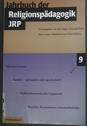 Bild des Verkufers fr Jahrbuch der Religionspdagogik (JRP) Band 9. zum Verkauf von books4less (Versandantiquariat Petra Gros GmbH & Co. KG)