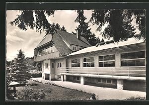 Ansichtskarte Bonndorf im Schwarzwald, am Kinderkurheim Luginsland