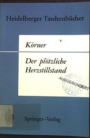 Seller image for Der pltzliche Herzstillstand. Akuter Herz- und Kreislaufstillstand. for sale by books4less (Versandantiquariat Petra Gros GmbH & Co. KG)
