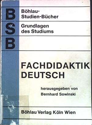 Bild des Verkufers fr Fachdidaktik Deutsch. Bhlau-Studien-Bcher zum Verkauf von books4less (Versandantiquariat Petra Gros GmbH & Co. KG)