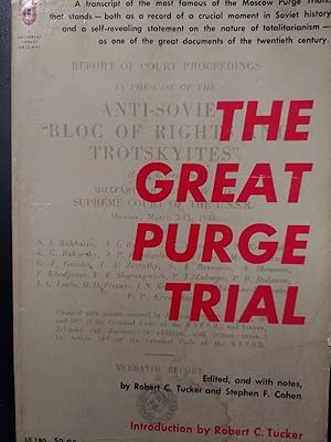 Imagen del vendedor de The Great Purge Trial a la venta por The Book House, Inc.  - St. Louis