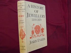 Imagen del vendedor de A History of Jewellery. 1100-1870. Jewelry. a la venta por BookMine