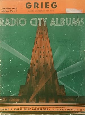 Image du vendeur pour Radio City Albums Volume one, Library no. 12 mis en vente par Jay's Basement Books