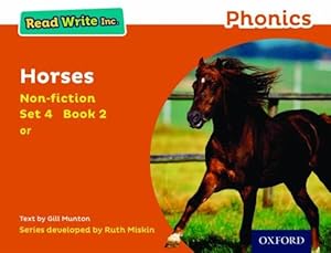 Seller image for Read Write Inc. Phonics: Orange Set 4 Non-fiction 2 Horses for sale by WeBuyBooks