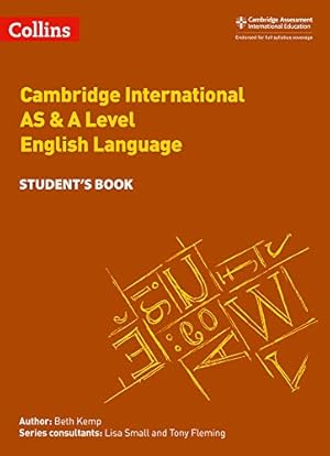 Immagine del venditore per Cambridge International Examinations â   Cambridge International AS and A Level English Language Student Book by Kemp, Beth [Paperback ] venduto da booksXpress