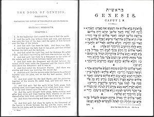 The Five Books of Moses, with Haphtaroth and Five Megiloth and Sabbath Prayers