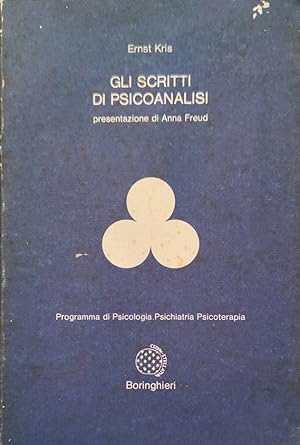 GLI SCRITTI DI PSICOANALISI