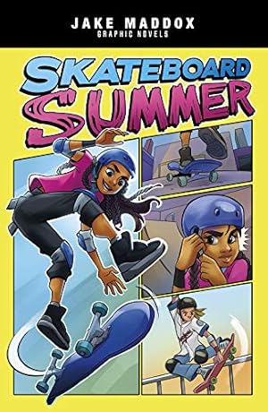 Seller image for Skateboard Summer (Jake Maddox Graphic Novels) by Jake Maddox [Paperback ] for sale by booksXpress