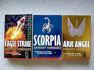 Eagle Strike, Scorpia, Ark Angel (Set Of 3 Paperbacks)