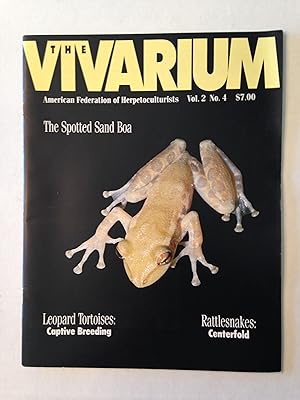 VIVARIUM MAGAZINE Vol. 2, No. 4, 1990