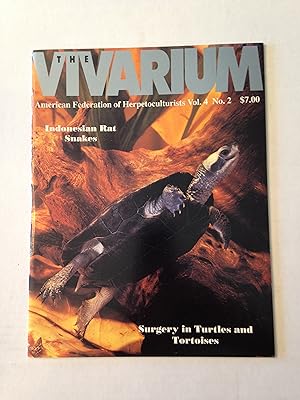 VIVARIUM MAGAZINE Vol. 4, No. 2, 1992