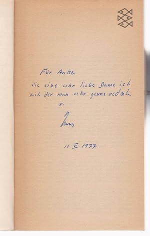 Herr Gustafsson persönlich. (Mit Widmung und Signatur des Autors!). Roman.