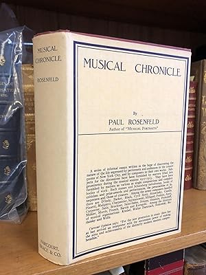 MUSICAL CHRONICLE (1917-1923) [SIGNED]