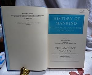 Bild des Verkufers fr History of Mankind. Cultural and Scientific Development. Volume II. The Ancient World. 1200 BC to AD 500. Part Three. From the beginnings of the Christian era to about AD 500. zum Verkauf von terrahe.oswald