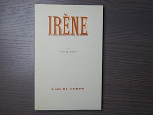 Image du vendeur pour IRENE. mis en vente par Tir  Part