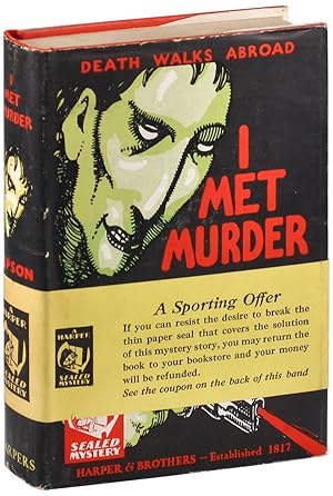 Seller image for I MET MURDER for sale by Captain Ahab's Rare Books, ABAA