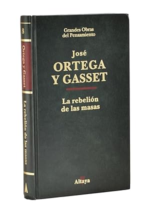 Seller image for LA REBELIN DE LAS MASAS for sale by Librera Monogatari
