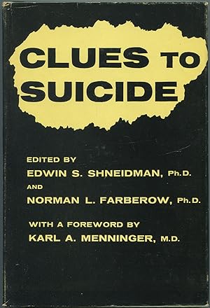 Image du vendeur pour Clues to Suicide mis en vente par Between the Covers-Rare Books, Inc. ABAA