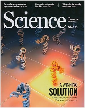 Science Magazine: Artificial Intelligence Reveals RNA Structure (27 August 2021, Vol 373, No. 941)