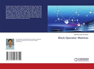 Image du vendeur pour Block Operator Matrices mis en vente par AHA-BUCH GmbH