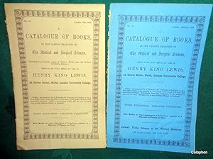 Two Catalogue of Books In the Medical and Surgical Sciences Nos 27 & 31 October 1856 & 1858